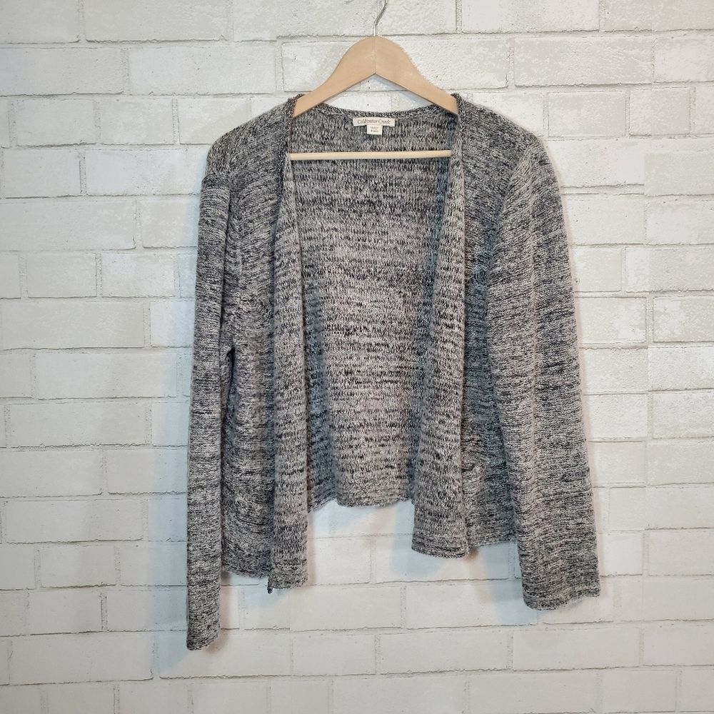 Coldwater Creek gray cardigan sweater